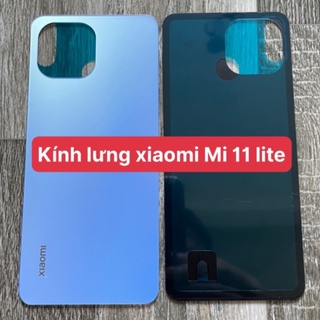 Kính lưng xiaomi Mi 11 lite lưng zin