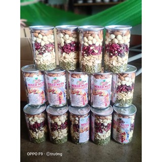 Hạt Dinh Dưỡng 500gr - Mix Nuts 5 loại hạt (Macca, Hạnh Nhân, óc chó đỏ Mỹ, Hạt điều, hạt bí xanh)