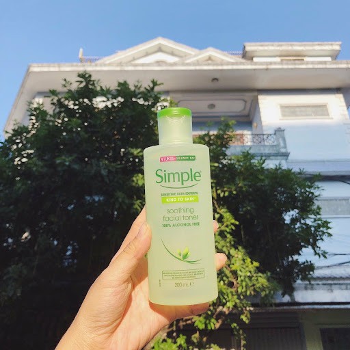 Nước Hoa Hồng Lành Tính Simple 200ml.