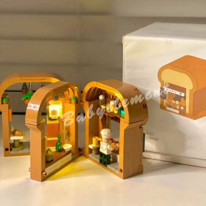 Đồ Chơi Mô Hình Cửa Hàng Wekki so good Shop Đồ Chơi Lắp Ráp Cửa Hàng Kem Sữa Bánh Mini Làm Quà Sinh Nhật DIY