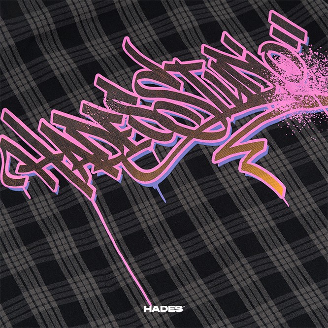 Áo Sơ Mi Tay Dài Unisex GRAFFITY FLANEL Cotton Caro - HADES Brand Chính Hãng | BigBuy360 - bigbuy360.vn