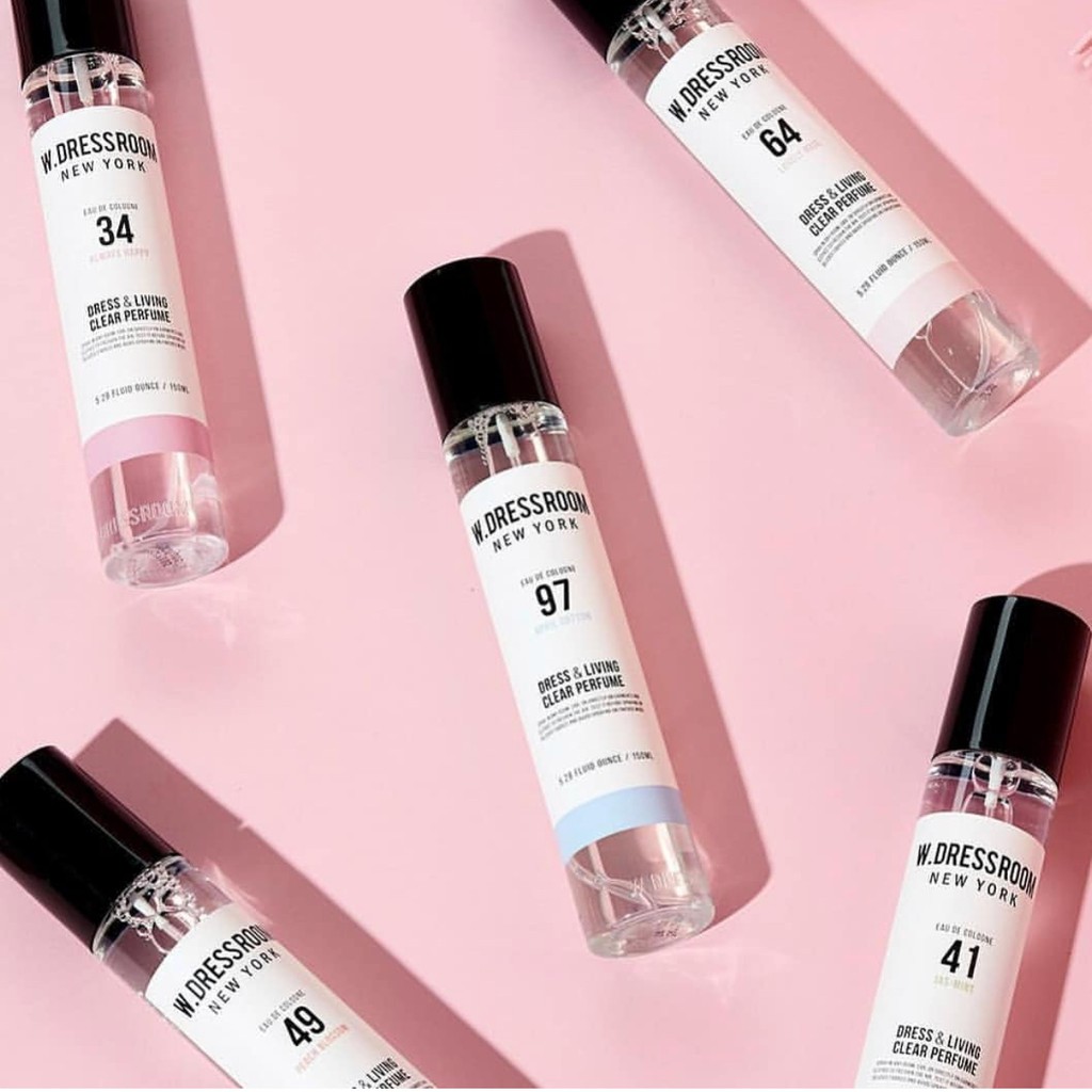 [🔥MÙI MỚI 03 13 40🔥] Nước hoa xịt thơm W.Dressroom Clear & Living Perfume (Idol K-Pop lựa chọn) | BigBuy360 - bigbuy360.vn