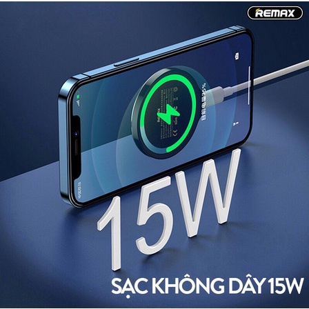 Bộ Sạc 15W RP-W50 tích hợp giá đỡ - Chính hãng Remax