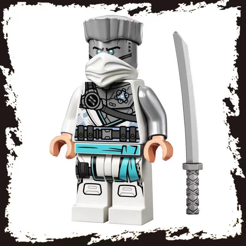 Set 6 Mô Hình Nhân Vật Ninja Rừng Cho Bé