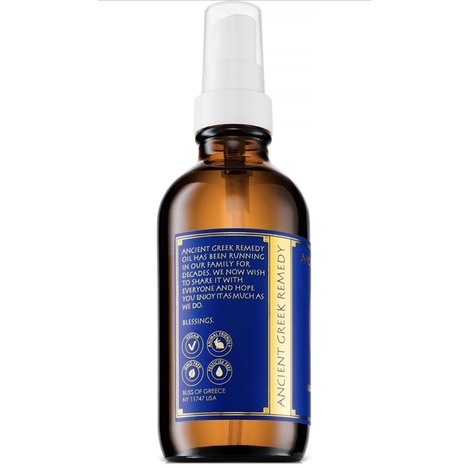 Tinh dầu dưỡng ẩm organic Ancient Greek Remedy 118ml USA