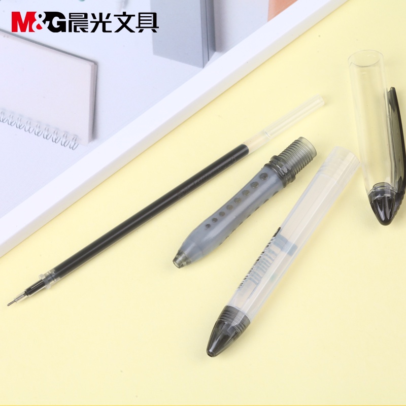 Bút mực Gel ngòi 0.38mm màu đỏ/đen/xanh dương