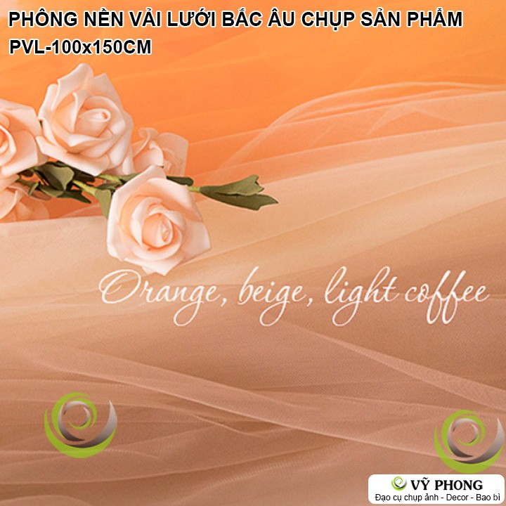 PHÔNG NỀN VẢI LƯỚI 100x150cm TRANG TRÍ PHÔNG VẢI CHỤP ẢNH SẢN PHẨM INS LIVESTREAM PNL-100x150