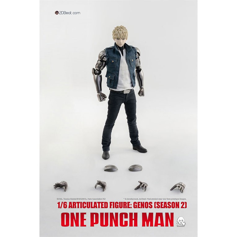 [Order] Mô Hình action figure 1/6 Threezero 3A One Punch Man GENOS Season 2 bản thường