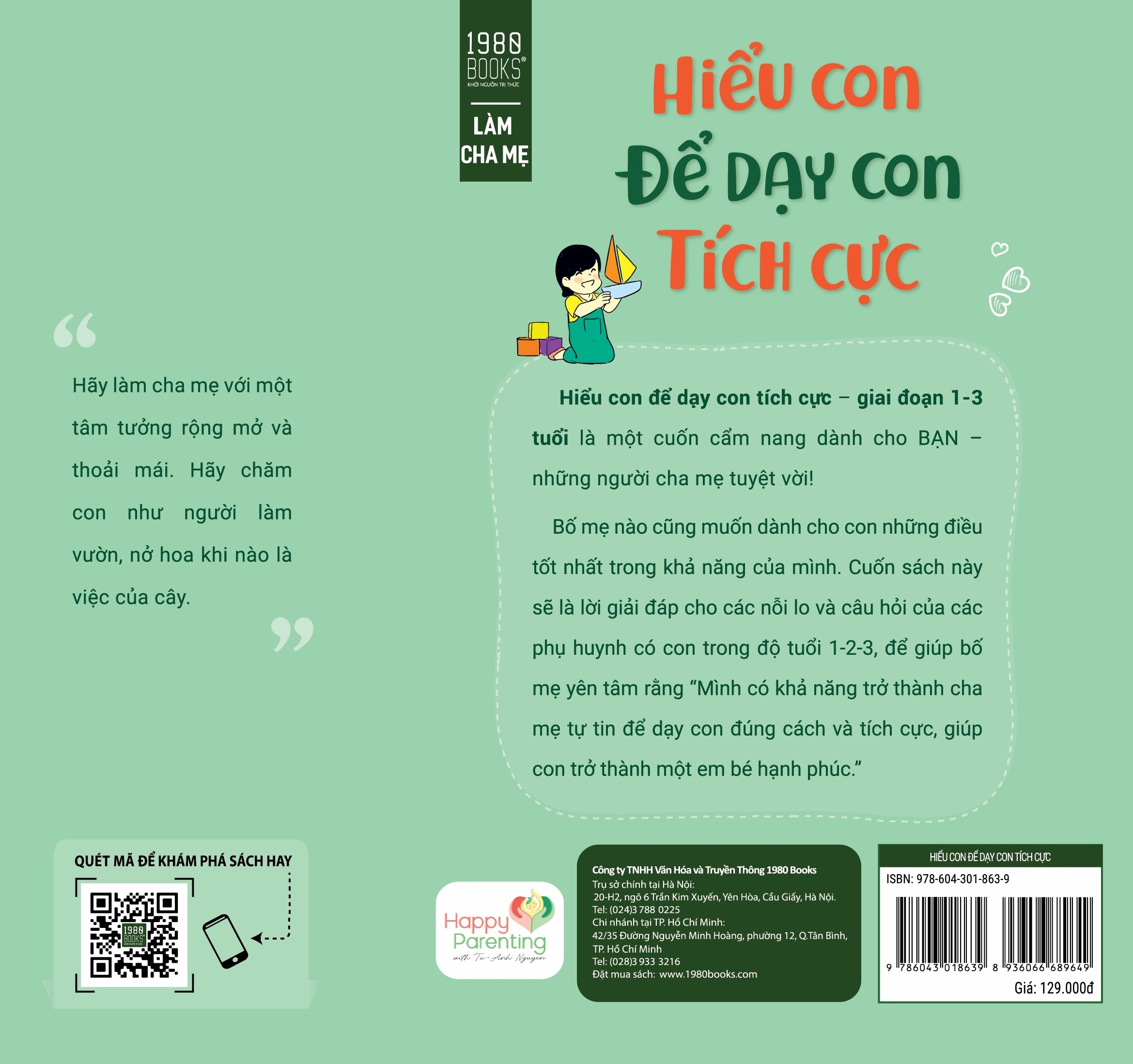Sách Hiểu Con Để Dạy Con Tích Cực | BigBuy360 - bigbuy360.vn