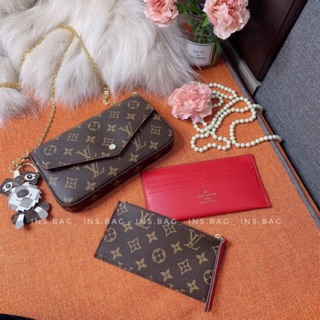 ♥️ ( Có sẵn )Túi Felicie 3 in 1 full box + hoá đơn mua hàng check code hãng