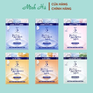 Mặt nạ dưỡng da Senka Perfect Aqua Nhật Bản
