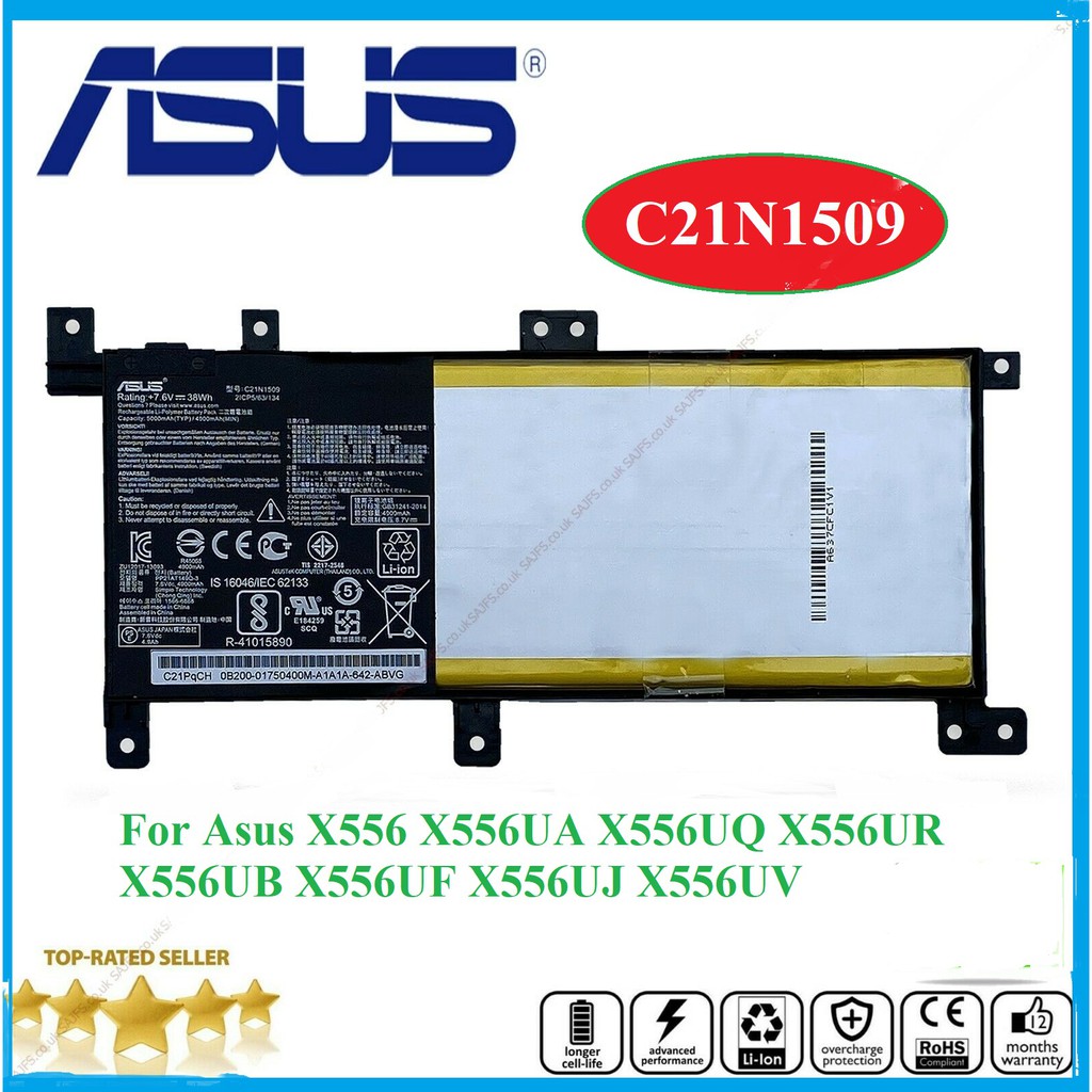 Pin Laptop Asus X556 X556UA X556UQ X556UR X556UB X556UF X556UJ X556UV - C21N1509