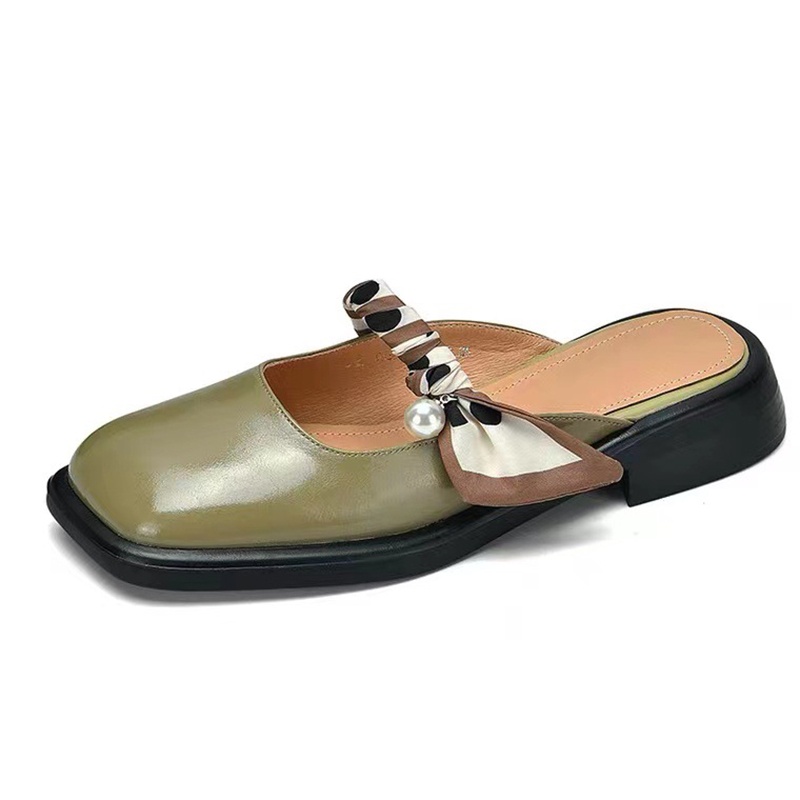 Dép bít mũi IELGY đế dày thời trang pháp cho nữ