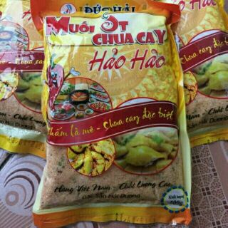 10 gói muối ớt chua cay hải hảo đức hải 500gr