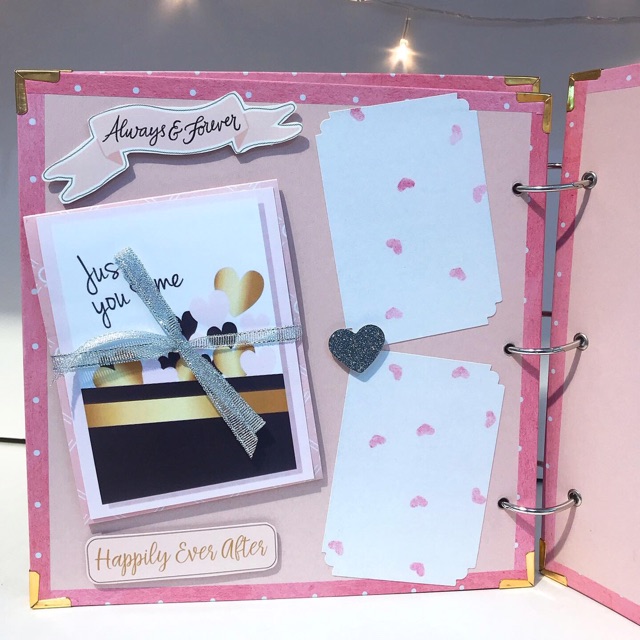 [Album ảnh Handmade]  With all my heart Scrapbook