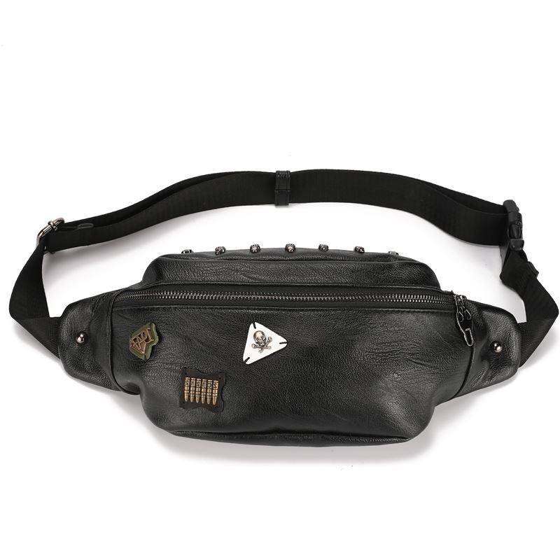 Túi Bao Tử Nam Phối Sticker Cao Cấp Bazan_Store BZ101 | BigBuy360 - bigbuy360.vn