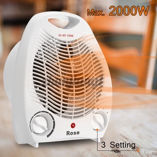 Quạt Sưởi Ấm 3 Chế Độ 2000w