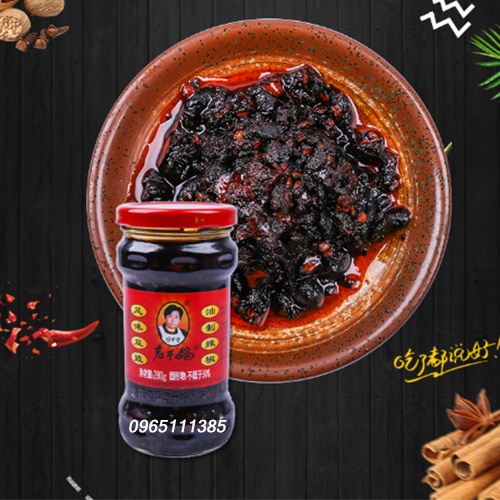 Ớt Chưng Dầu Laoganma Tàu Xì 280g ⚡️⚡️Freeship⚡️⚡️ nội địa TQ