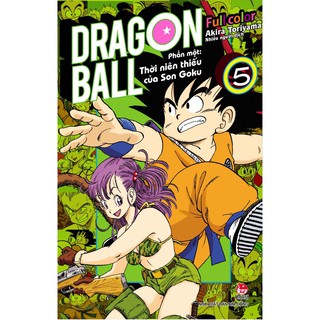 Truyện tranh - Dragon Ball Full Color - Phần Một: Thời Niên Thiếu Của Son Goku - Tập 1, 2,3,4,5