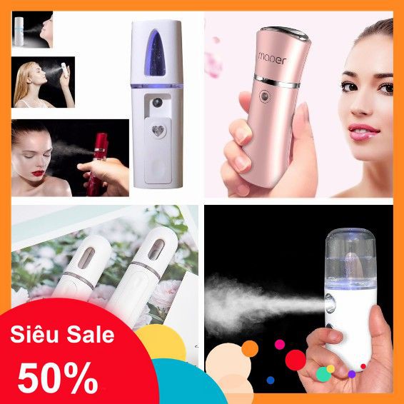 [5🌟][FREESHIP-150K] MÁY XÔNG MẶT CẦM TAY MINI MAOER, NANO, SPRAY [SALE]