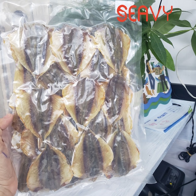 🐟🌶️ Cá chỉ vàng khô nguyên con, rút xương mềm ngon, gói 500 gram - Seavy 🐟🌶️