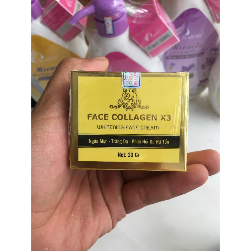 Kem Mặt FACE COLLAGEN X3 ĐÔNG ANH- Tem mới độc quyền