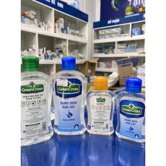 [Chính hãng] Nước rửa tay khô diệt khuẩn grencroos 250ml Chính Hãng