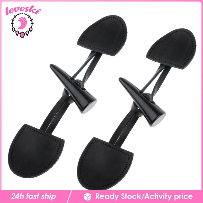 Set 2 Bộ Nút Thắt Sừng Da PU Làm Áo Khoác Trang Trí Thủ Công DIY
