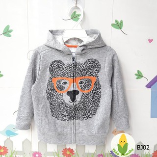 [BJ02] Áo khoác Old Navy Gấu Xám - 18-24M