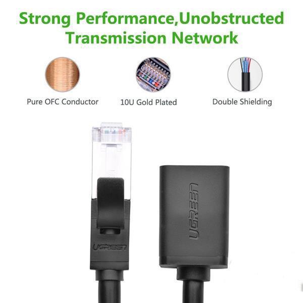 Dây cáp nối dài mạng LAN CAT6 UTP 1 đầu đực 1 đầu cái /UGREEN 11278