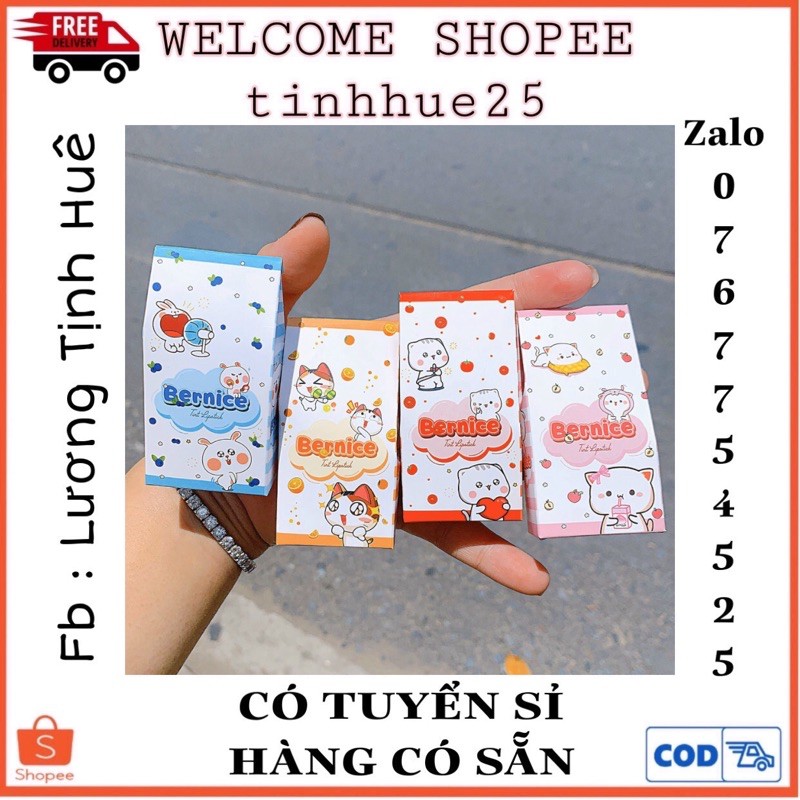 💥 HÀNG MỚI VỀ💥 SET SON TINT 4 màu HÀNG CHÍNH HÃNG CHUẨN CTY 100% | BigBuy360 - bigbuy360.vn