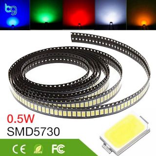 Combo 50 chíp led SMD 5730 siêu sáng