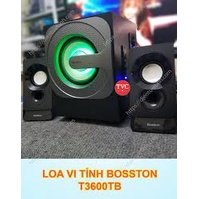 Loa Máy Tính Bosston T3500-BT Bass, Treble Loa Vi Tính PC Để Bàn Bluetooth Công Suất 20W Kết Nối Usb Thẻ Nhớ Jack 3.5