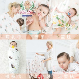 Chăn Sợi Tre Aden Cho Bé ( Mền Sơ Sinh)