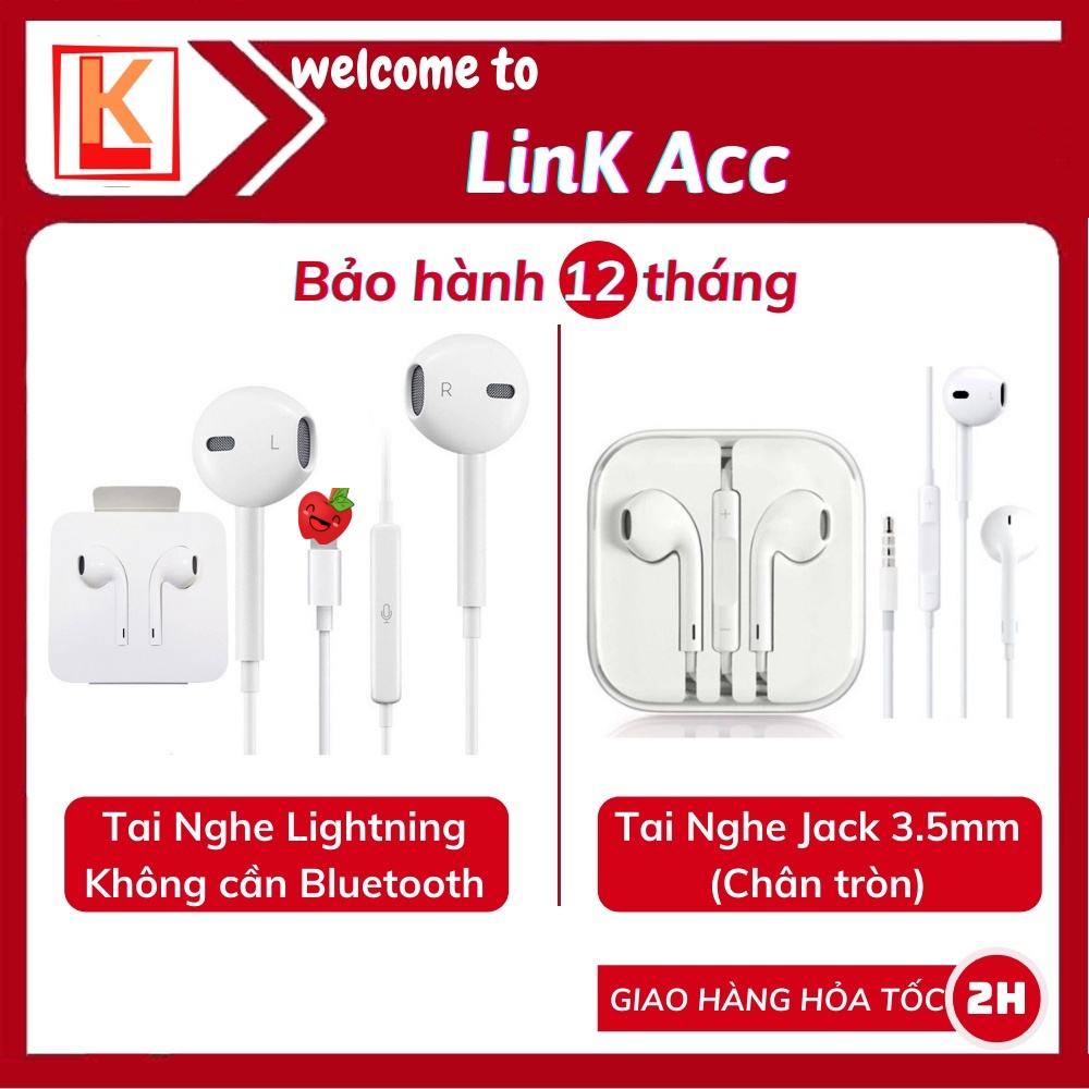 Tai nghe IC zin chính hãng- Tai nghe chân lightning và chân tròn 3.5mm hãng KBS cho 5/ 6/ 7/ 8/ Plus/ X/ 11/ 12/ 13