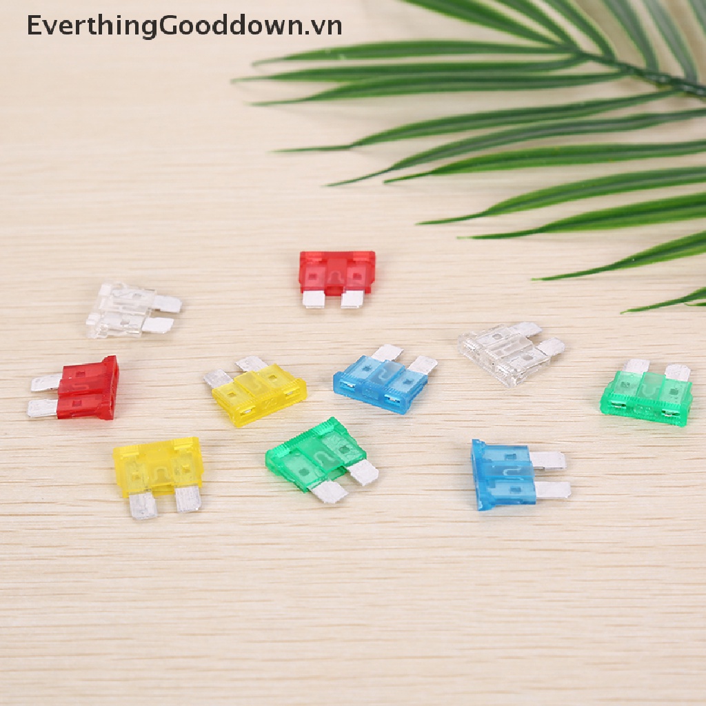 Everthinggood Bộ Cầu Chì Hợp Kim Kẽm 10-30A Bền An Toàn Cho Xe Hơi