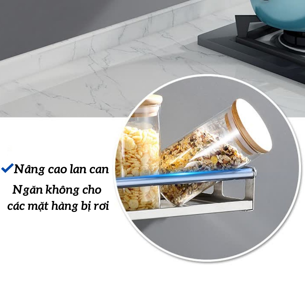 Kệ đựng gia vị ,kệ gia vị inox ,giá đựng đồ nhà bếp , phòng tắm tiện dụng TIME HOME