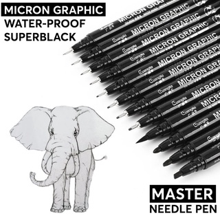 Bút line đi nét kháng nuớc cao cấp MICRON GRAPHIC đi nét kháng nước, bút kỹ thuật, bút đầu kim