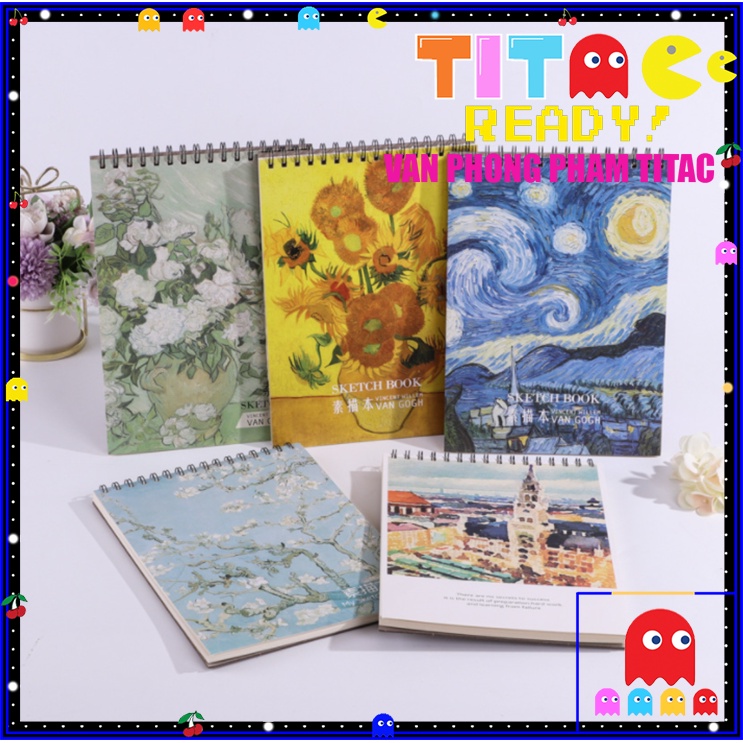 Sổ Phác Thảo Nghệ Thuật Cao Cấp Nhiều Mẫu Sang Trọng (Sketch Book)