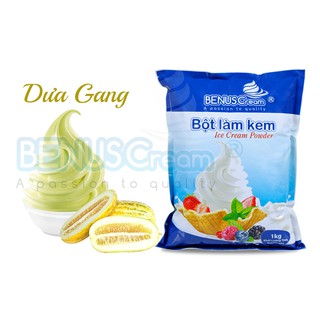 Bột làm kem Benus Cream, nhiều vị (túi 1kg)