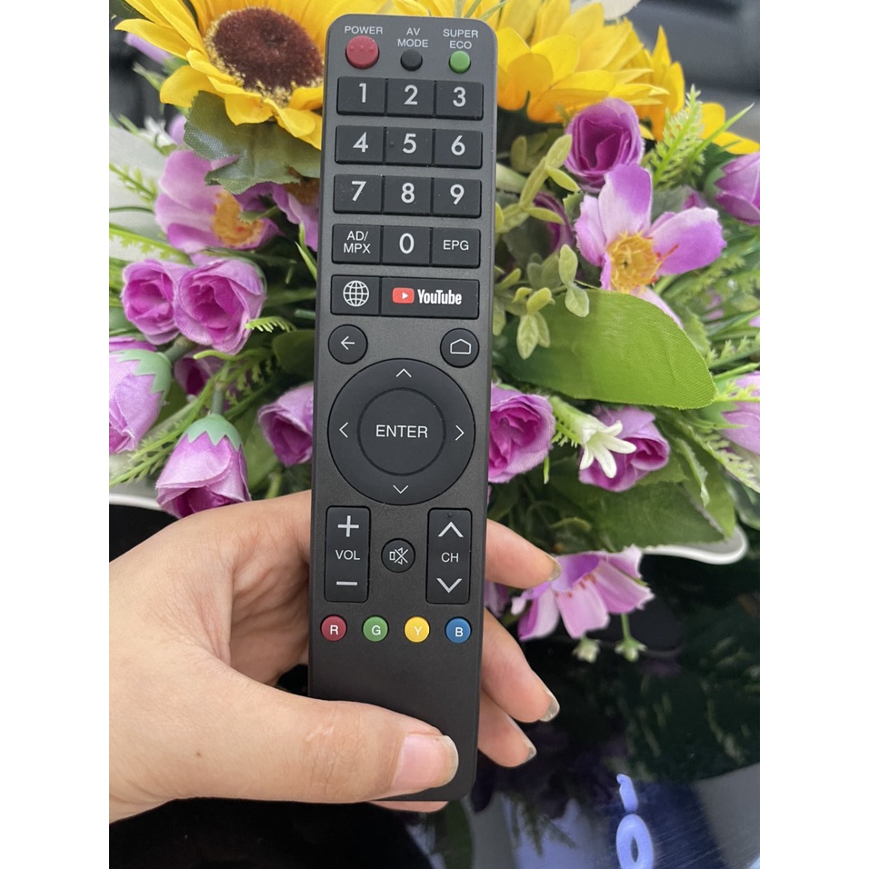 [HÀNG ZIN- GIÁ SOCK] REMOTE điều khiển tivi SHARP 4K- KHÔNG VOICE