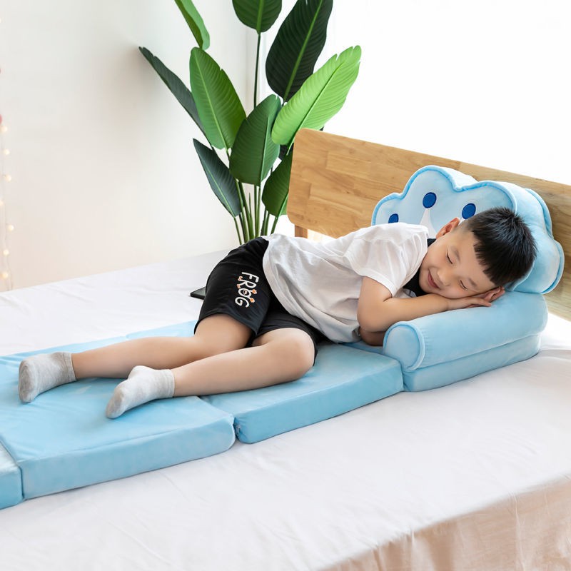 ❁☢☽Ghế sofa gấp bốn lớp dành cho trẻ em hoạt hình mẫu giáo bé trai và gái ngủ trưa lười tatami