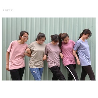 [ Ảnh thật ] Áo thun trơn nam, nữ vải dày dặn, không xù lông