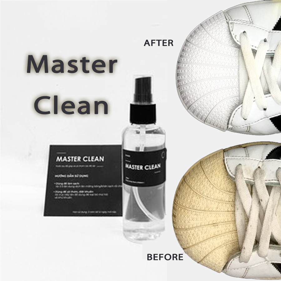 [MASTER CLEAN] Chai dung dịch làm sạch Sneaker cao cấp