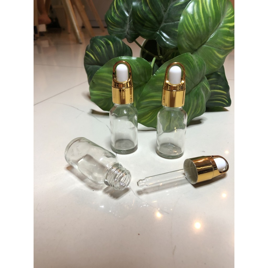 Chai thủy tinh 10ml trong chiết serum, tinh dầu