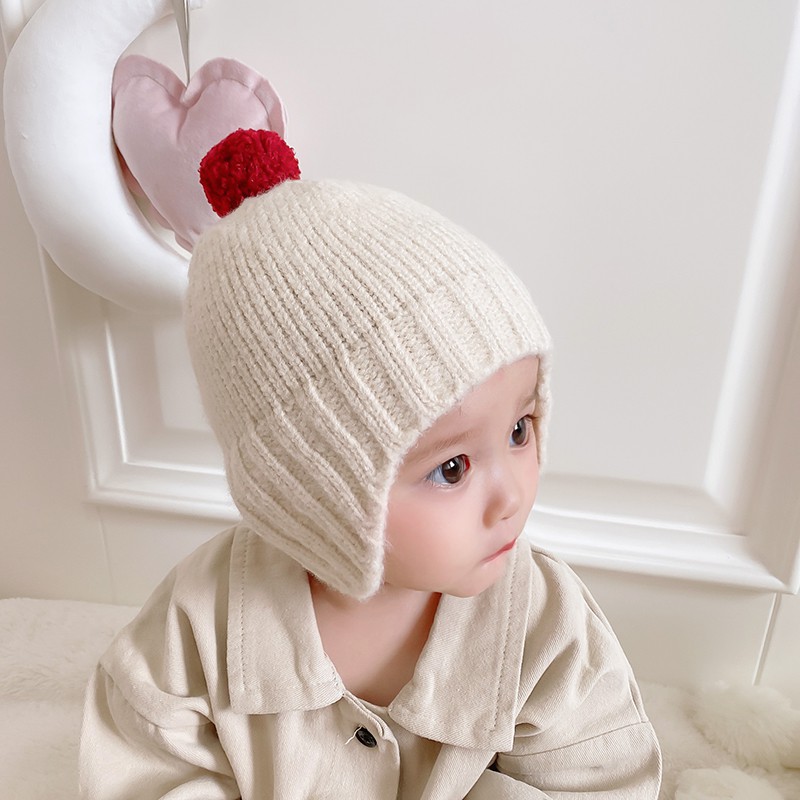Nón Len Giữ Ấm Xinh Xắn Dành Cho Bé