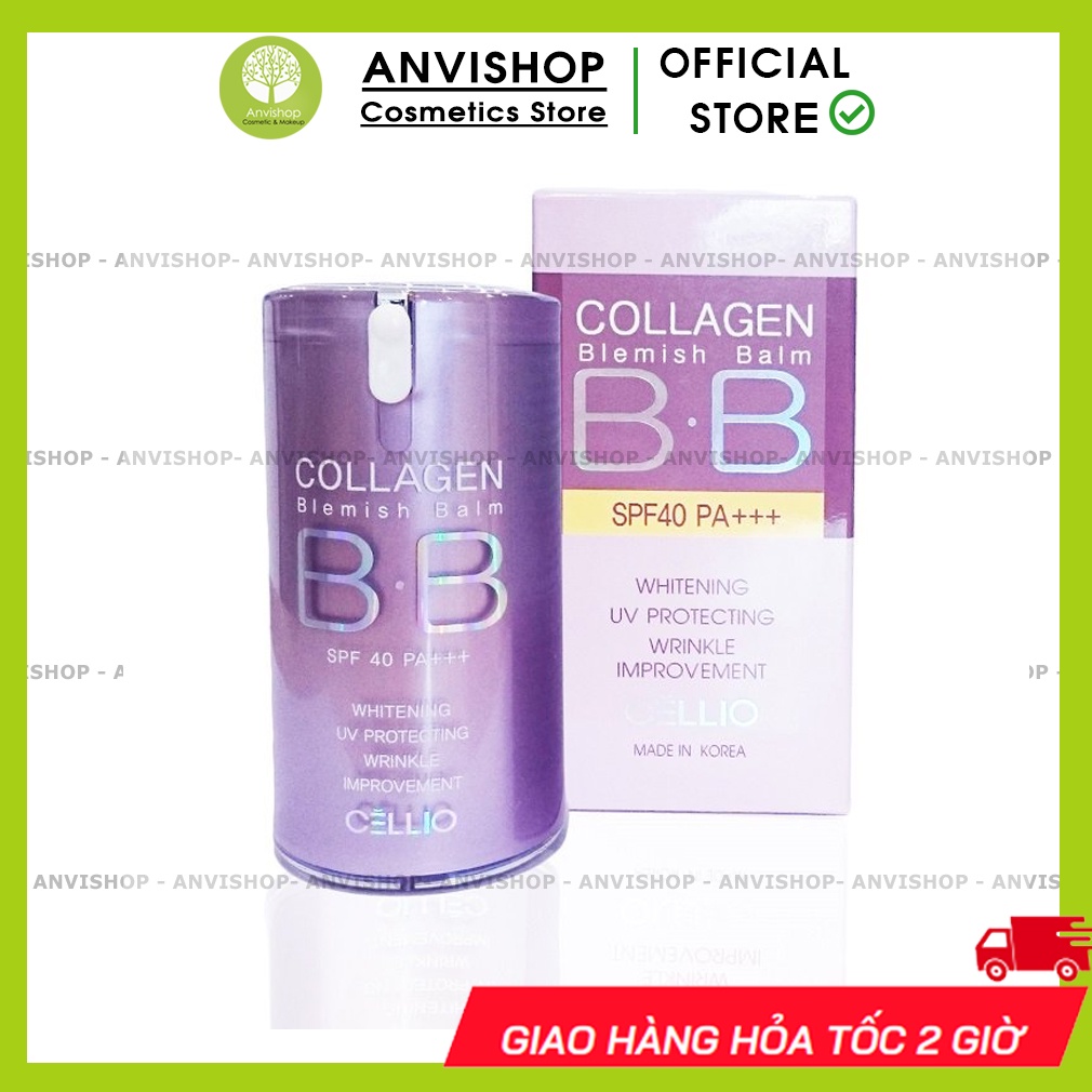 Kem nền BB cellio collagen tone 21