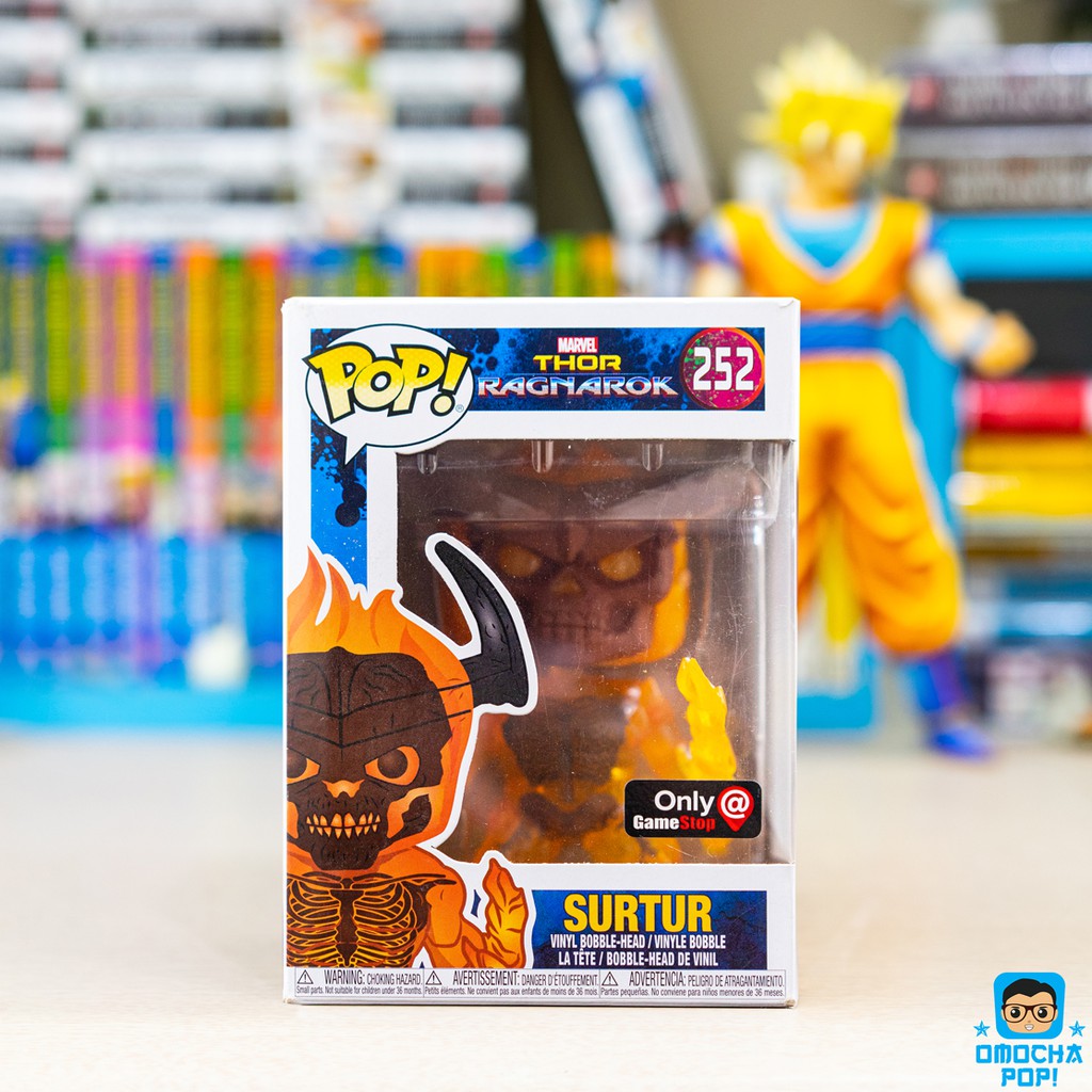 Mô Hình Funko Pop chính hãng Funko Pop ! Marvel Thor Ragnarok Surtur hộp 9/10