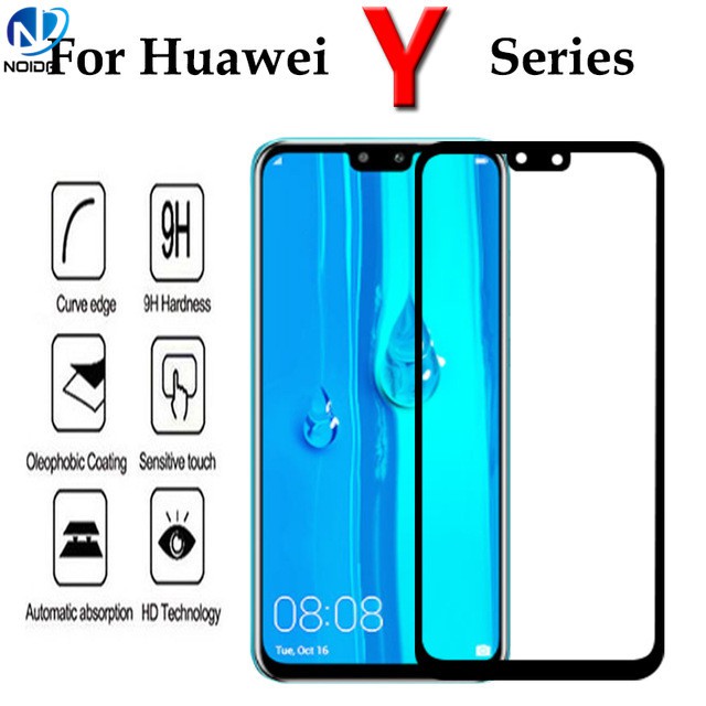 Kính cường lực bảo vệ màn hình điện thoại Huawei Y5 Y5P Y6 Y6P Y6S Y7 Y7P Y8 Y8S Y9 Y9S 2018 2019 2020 Prime