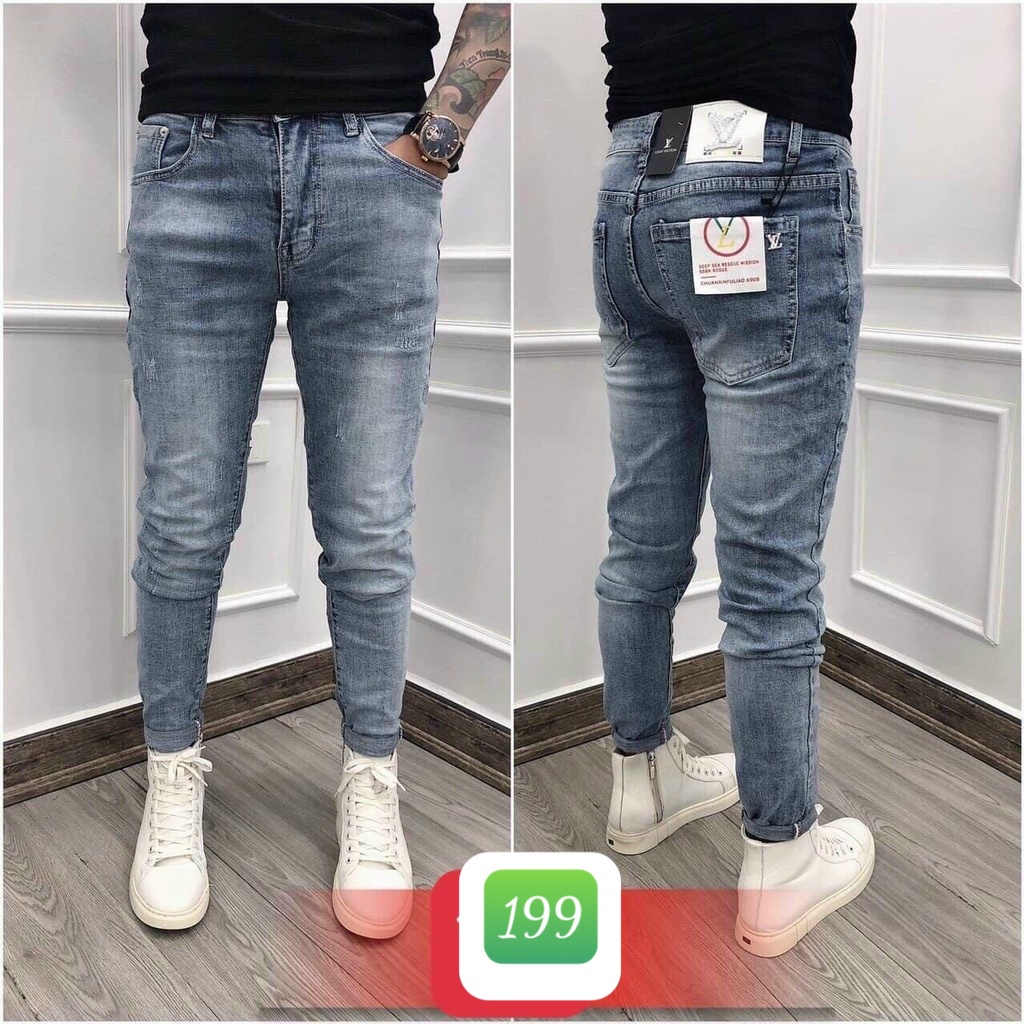 Quần jean nam 💥Freeship💥  Quần Jean Nam, Quần rin chất bò cao cấp Ống Đứng Dáng Cao Basic HA11 | BigBuy360 - bigbuy360.vn